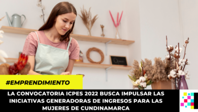 Abierta convocatoria ICPES 2022, para fortalecer emprendimientos de mujeres cundinamarquesas