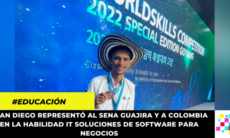 Joven colombiano gana Medalla a la Excelencia en WorldSkills 2022 Special Edition en Corea del Sur