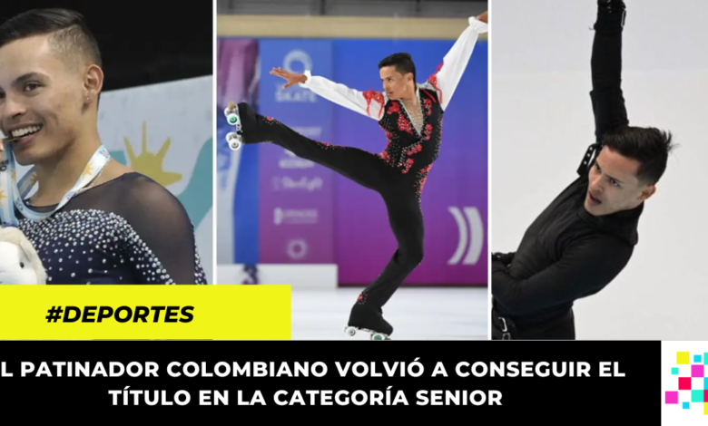 Patinador colombiano obtuvo medalla de oro en los World Skate Games 2022 de Argentina