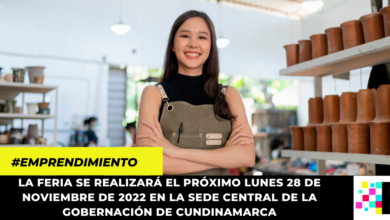 22 microempresarios participarán en la “I Feria del emprendimiento y la innovación “Cundinamarca + Innovadora”