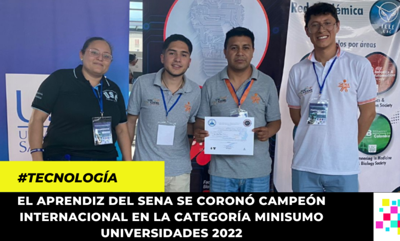 Joven colombiano ganó concurso internacional de Robótica Electrobot USC