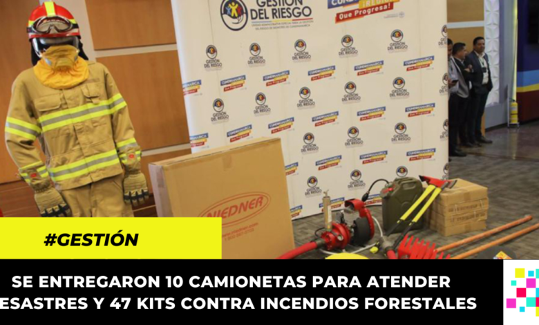 Emergencia en Cundinamarca: Gobernación entregó equipos para atender a los municipios más afectados