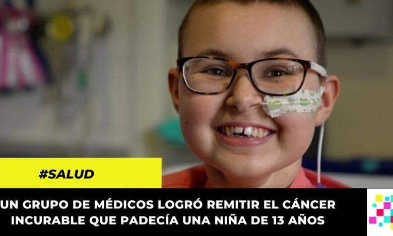 Niña de 13 años se salvó del cáncer con innovador tratamiento