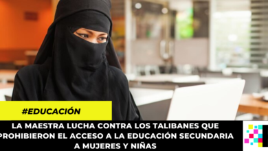 Mujer afgana arriesga su vida para educar a niñas en Kabul