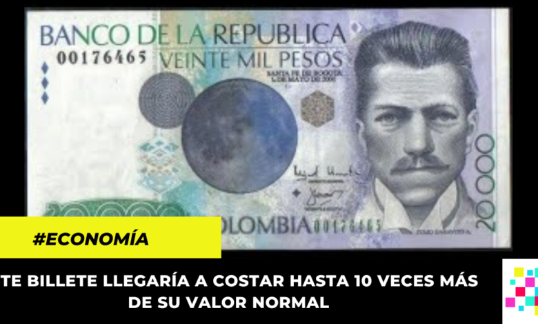 Billete antiguo de $20.000 podría tener un valor muy superior; averigüe por qué