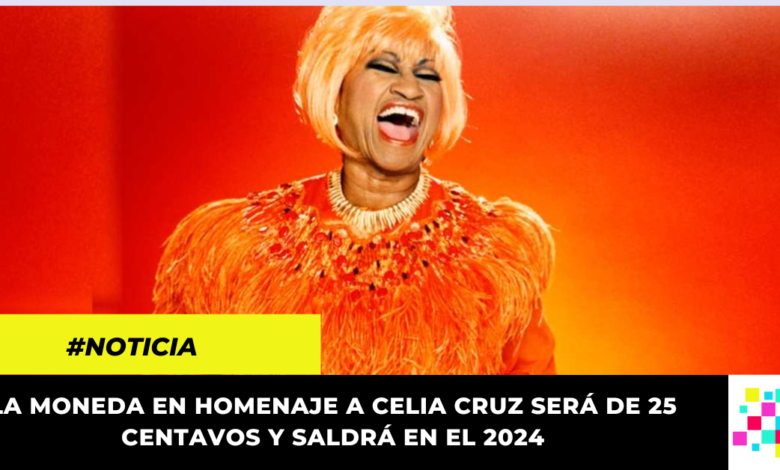 Estados Unidos eligió a Celia Cruz para ser la cara de una moneda