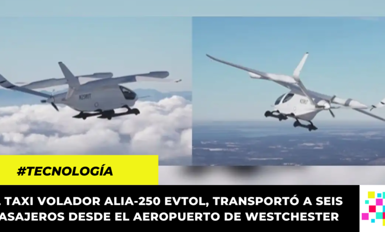 Conoce uno de los primeros taxis voladores eléctricos