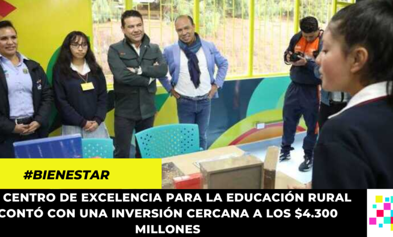 Cundinamarca creó el primer centro de excelencia educativa rural en Colombia