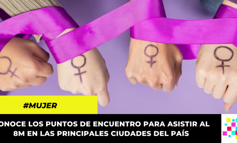 Sigue estas recomendaciones para asistir a las marchas del Día de la Mujer en Colombia