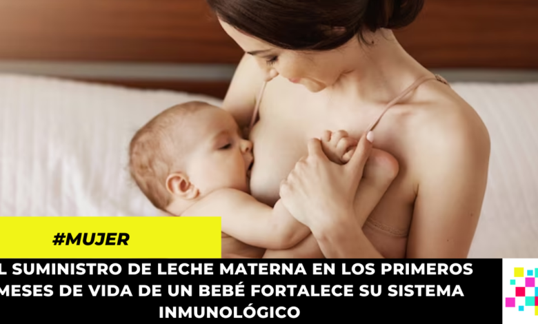 La leche materna es esencial para prevenir infecciones en recién nacidos, según estudio