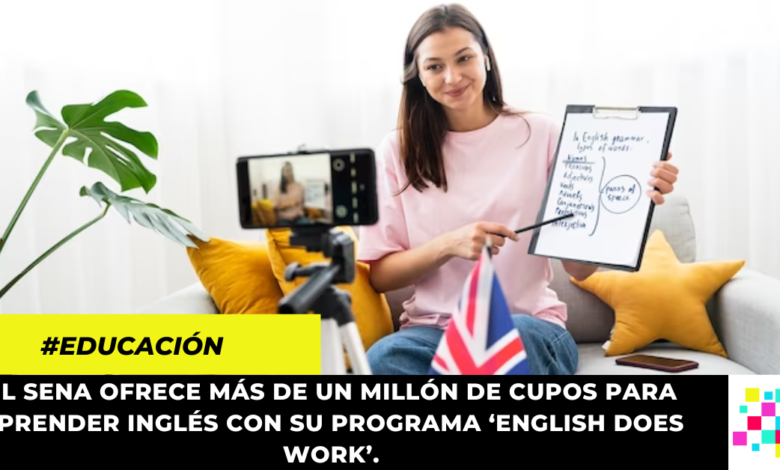 Abierta convocatoria para aprender inglés con el SENA