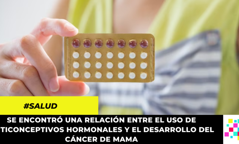 Anticonceptivos hormonales aumentarían el riesgo de cáncer de mama