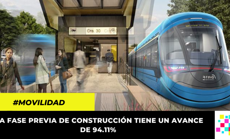 Así va el RegioTram de Occidente, el primer tren de cercanías 100% eléctrico del país