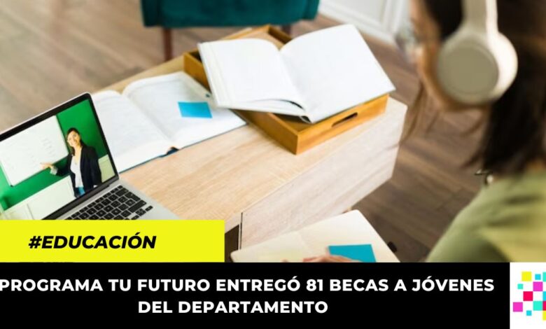 81 jóvenes cundinamarqueses beneficiados con el programa de becas educativas 'Tu Futuro'