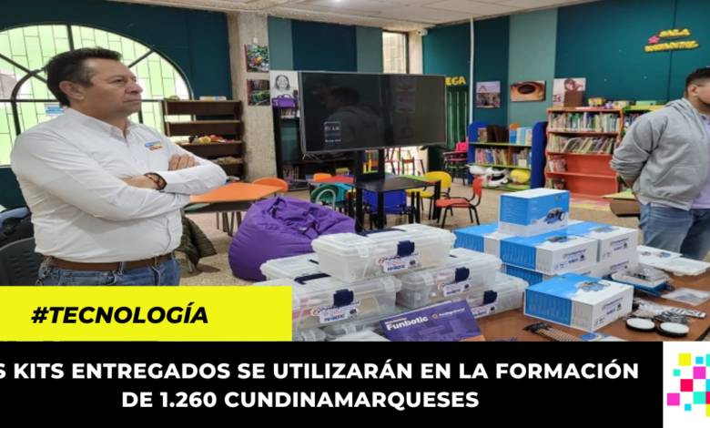 9 municipios de Cundinamarca recibieron kits de robótica y laboratorios de electrónica