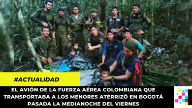 Niños rescatados en la selva del Guaviare son atendidos en el Hospital Militar