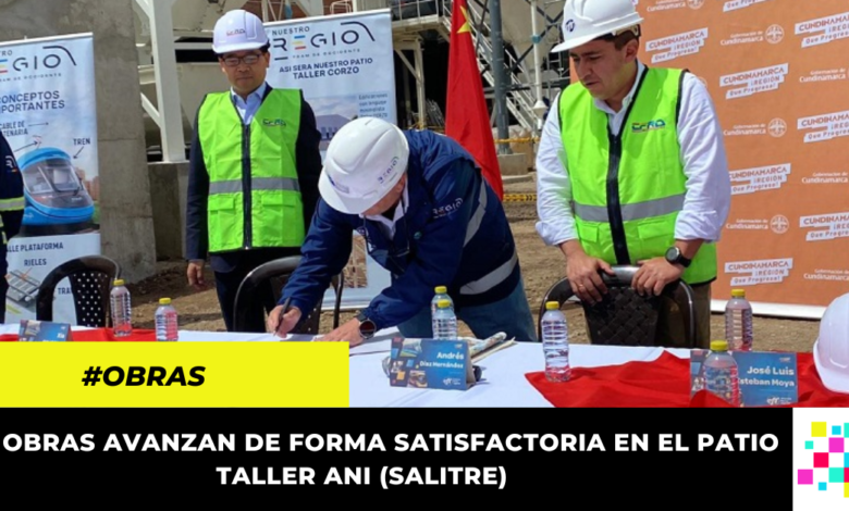 Inician formalmente las obras en el patio taller El Corzo del Regiotram