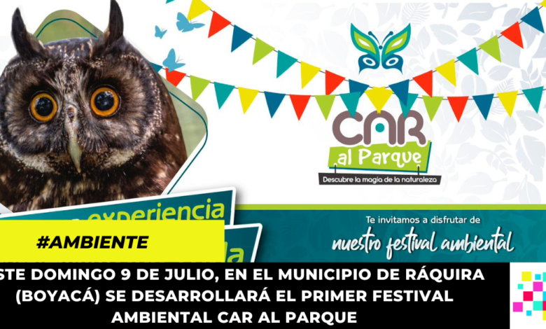 No te pierdas CAR al Parque, un festival ambiental para toda la familia