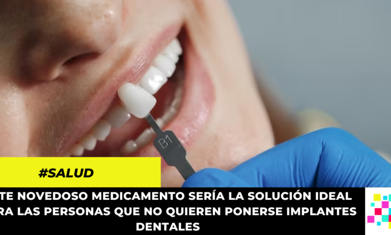 Crean fármaco que haría que los dientes se regeneren, sería el reemplazo de los implantes