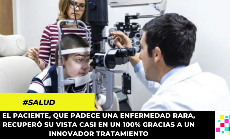 Gracias a terapia génica con gotas, niño con raro trastorno ocular recuperó su visión