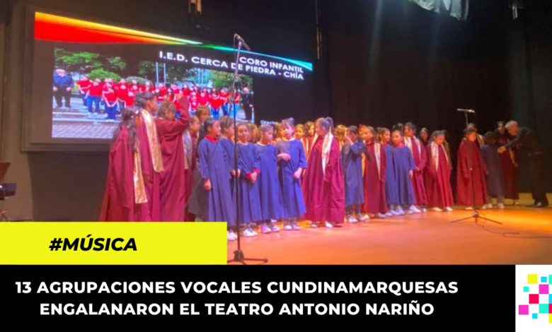 Cantantes cundinamarqueses participaron en el VI Festival Internacional de Coros Voces Unidas