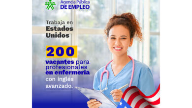 Se buscan profesionales en enfermería con inglés avanzado para 200 vacantes disponibles en EE. UU. ¡No pierdas la oportunidad!