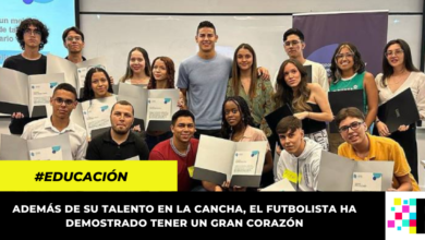 20 jóvenes cambiaron su vida gracias a la educación gratuita proporcionada por James Rodríguez