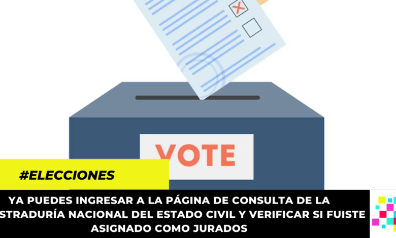 ¿Cómo puedo verificar si fui seleccionado como jurado de votación para las Elecciones Regionales?