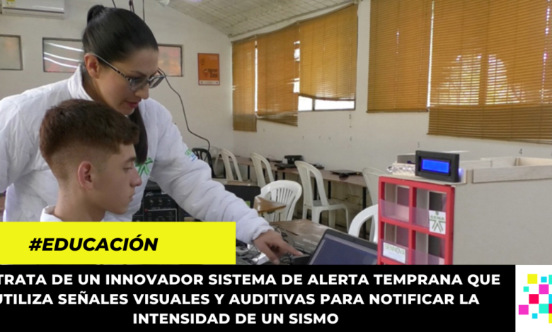 Jóvenes estudiantes desarrollan prototipo para la Gestión de Riesgos Sísmicos en el volcán Galeras