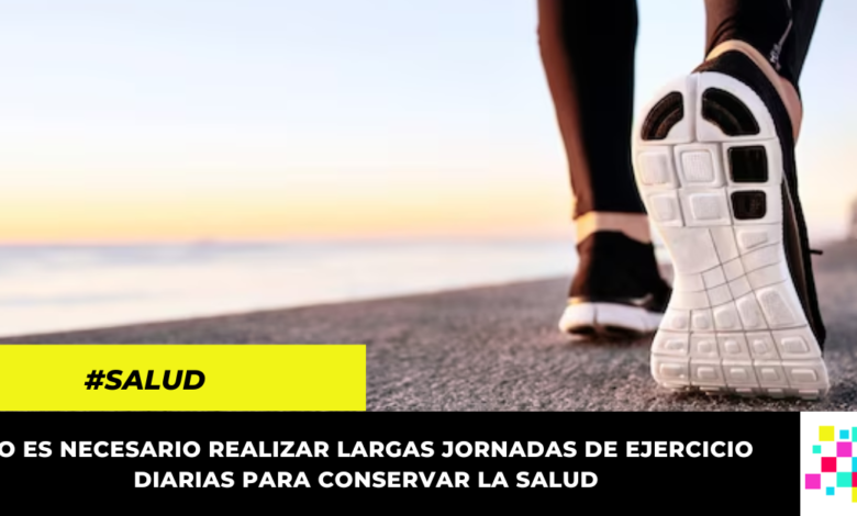 Caminar 30 minutos al día, el mejor ejercicio para conservar la salud